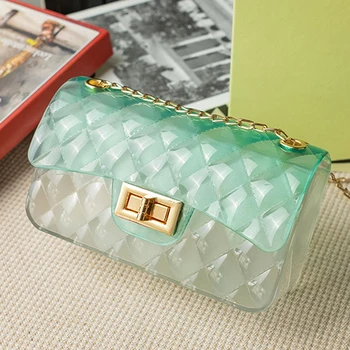2020 Women's Bag Trend Jelly Bag Fashion Red Black PVC Chain Transparent Korean Cute Female Messenger Chest Shoulder Bag 
2020 Women's Bag Trend Jelly Bag Fashion Red Black PVC Chain Transparent Korean Cute Female Messenger Chest Shoulder Bag