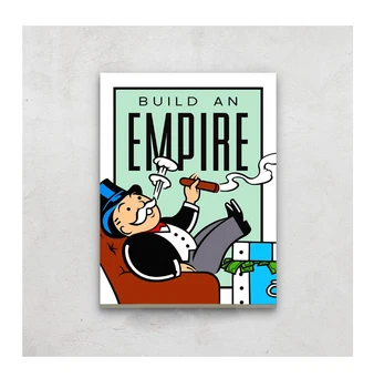 1 Piece printed Painting BUILD AN EMPIRE Framed Canvas Wall Art
1 Piece printed Painting BUILD AN EMPIRE Framed Canvas Wall Art
