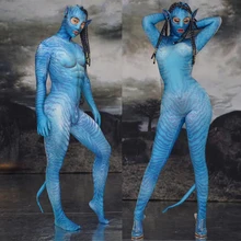 Combinaison extensible discothèque Bar Cosplay Costumes Halloween partie jeu de rôle Sexy danse Performance body scène tenue DQS3240(China)