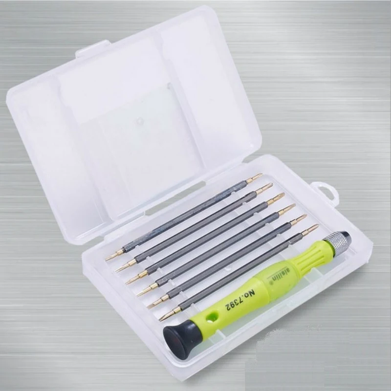 The Best Quality 6 + 1 Portable Screwdriver Kit Set Precision Professional Repair Hand Tool & Box Lowest Price
The Best Quality 6 + 1 Portable Screwdriver Kit Set Precision Professional Repair Hand Tool & Box Lowest Price