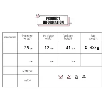 Shoulder Bags Popular FASHION Nylon Waterproof for Girls Zipper Prom Travel Backpacks Large Capacity Female Canvas Backpack
Shoulder Bags Popular FASHION Nylon Waterproof for Girls Zipper Prom Travel Backpacks Large Capacity Female Canvas Backpack