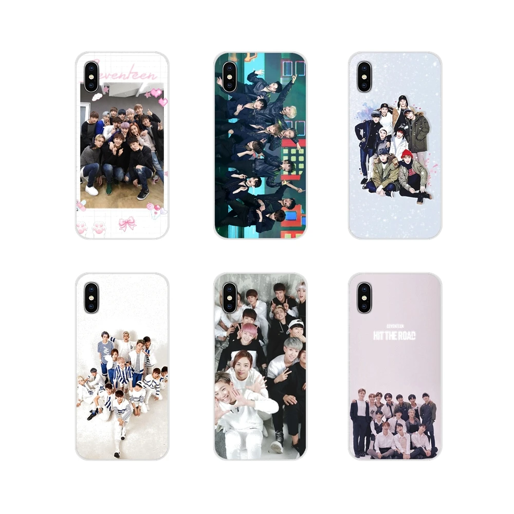 Accessories Phone Cases Covers For Huawei Honor 4C 5C 6X 7 7A 7C 8 9 10 8C 8S 8X 9X 10I 20 Lite Pro Boy Group Kpop Seventeen | Мобильные