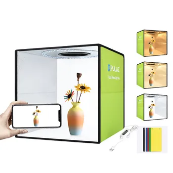 30cm LED Photo Studio Box Softbox Lightbox Folding Tabletop Photography Photobox With 6 Colors Backdrops Light Box for Camera
30cm LED Photo Studio Box Softbox Lightbox Folding Tabletop Photography Photobox With 6 Colors Backdrops Light Box for Camera