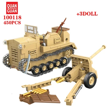 450PCS Japanese 98 tractor and field gun Building Blocks WW2 Military Army Soldier Figures Weapon parts Bricks Toys For Children
450PCS Japanese 98 tractor and field gun Building Blocks WW2 Military Army Soldier Figures Weapon parts Bricks Toys For Children