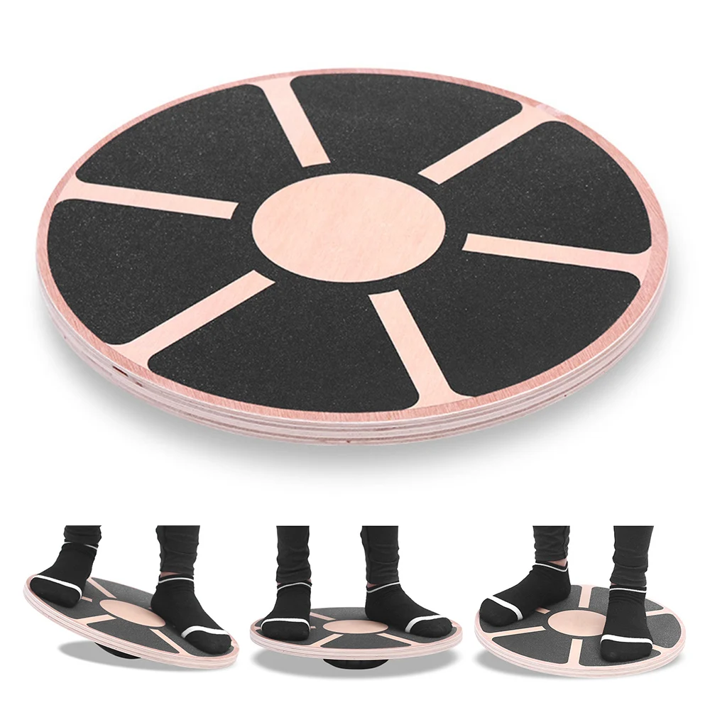 Balance Board Brand New Wooden Wobble Balance Board Skidproof Exercise Balance Stability Trainer Fitness Equipment
Balance Board Brand New Wooden Wobble Balance Board Skidproof Exercise Balance Stability Trainer Fitness Equipment