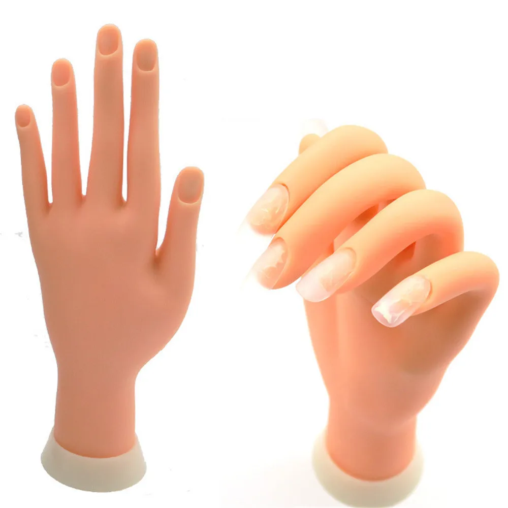 Hand Nail Training Nail Practice Hand Nail Mannequin Rubber Hand Model Nail Training Practice Hand for Manicure Manicure Hand
Hand Nail Training Nail Practice Hand Nail Mannequin Rubber Hand Model Nail Training Practice Hand for Manicure Manicure Hand