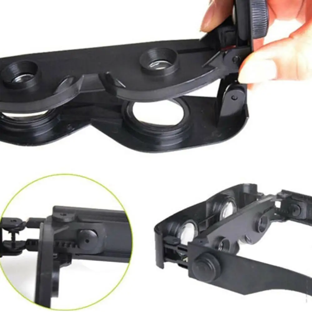 Durable Telescope Portable Delicate Design ABS Frame Portable Fishing Magnifier Telescope Binoculars Glasses Fish Tackle Pesca