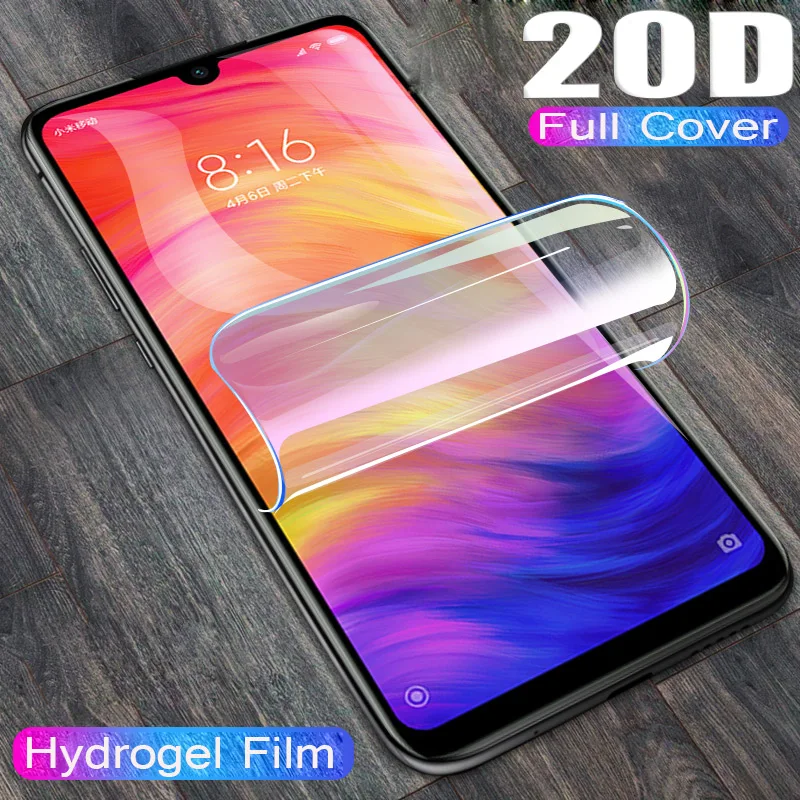 20D Защитная пленка для экрана Xiaomi Redmi 7 note 5 6 Pro 4X 6A 7A Curve|Защитные стёкла и плёнки| |