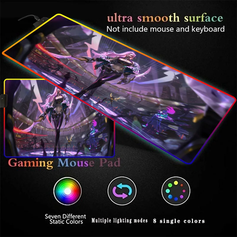 RGB Sexy Girl Anime 400X900/300X600MM Mousepads Best Gaming Mousepad Gamer Large Personalized Mouse Pads Keyboard Pc Pad for LOL
RGB Sexy Girl Anime 400X900/300X600MM Mousepads Best Gaming Mousepad Gamer Large Personalized Mouse Pads Keyboard Pc Pad for LOL
