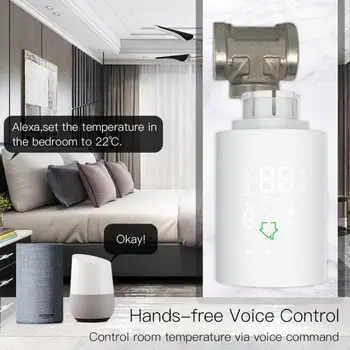 Mini Smart Radiator Actuator Programmable Thermostat Heater Temperature Controller Voice Control
Mini Smart Radiator Actuator Programmable Thermostat Heater Temperature Controller Voice Control