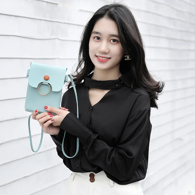 2019 New Style PU Handbag Circular Ring Hand Shoulder WOMEN'S Shoulder Bag Fashion Mobile Phone Purse Bag Verticle
2019 New Style PU Handbag Circular Ring Hand Shoulder WOMEN'S Shoulder Bag Fashion Mobile Phone Purse Bag Verticle