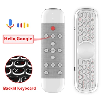 Q40 2.4G Air Mouse Wireless Remote Control Voice Operate Smart Pointer with Keyboard 6 Axis Gyroscope For Smart TV Box Mini PC
Q40 2.4G Air Mouse Wireless Remote Control Voice Operate Smart Pointer with Keyboard 6 Axis Gyroscope For Smart TV Box Mini PC