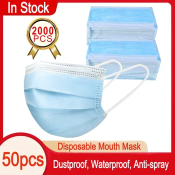 50/100pcs Disposable Medical Mask Face Mouth 3 Layer Breathable Protective Mask Anti Dust fog Filter Surgical Masks
50/100pcs Disposable Medical Mask Face Mouth 3 Layer Breathable Protective Mask Anti Dust fog Filter Surgical Masks