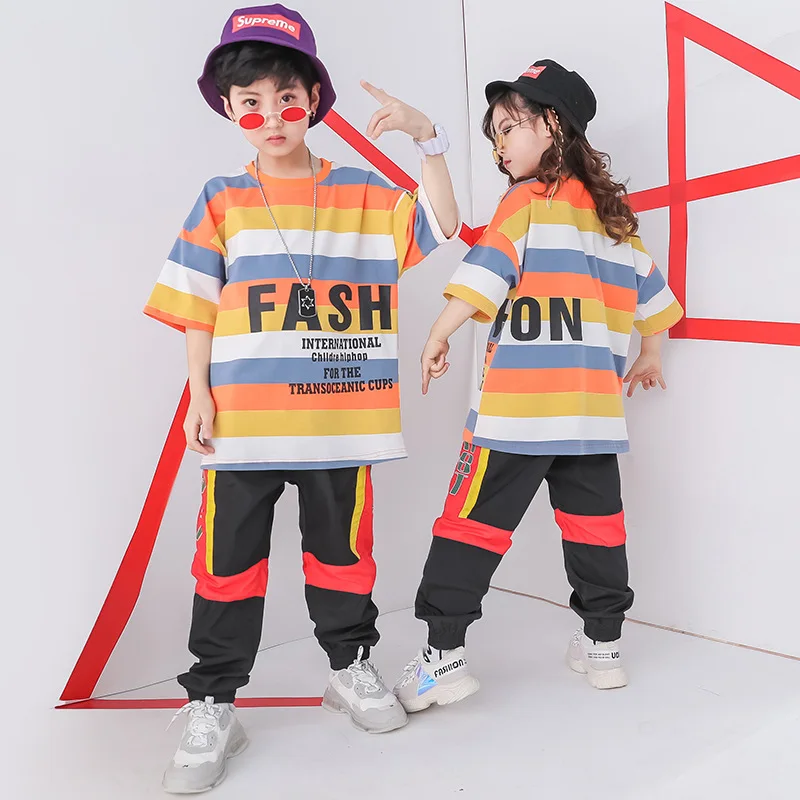 Kids Hip Hop Ballroom Dancing Costumes for Girls Boys Jazz Dance Clothes Party Stage Wear Streetwear Costume Shirt Pants Outfits
Kids Hip Hop Ballroom Dancing Costumes for Girls Boys Jazz Dance Clothes Party Stage Wear Streetwear Costume Shirt Pants Outfits