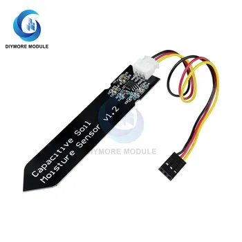 Capacitive Soil Moisture Sensor Module DC 3.3-5.5V Corrosion Resistant W/ Gravity with Wire Soil Moisture Sensor for Arduino
Capacitive Soil Moisture Sensor Module DC 3.3-5.5V Corrosion Resistant W/ Gravity with Wire Soil Moisture Sensor for Arduino