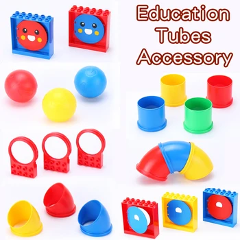 Technology Education Tubes Accessory Part Pipe Conduit Compatible with Duploed Big Building Blocks DIY Early Learning Toys
Technology Education Tubes Accessory Part Pipe Conduit Compatible with Duploed Big Building Blocks DIY Early Learning Toys