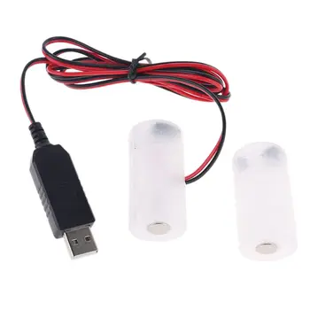 LR14 C Battery Eliminator USB Power Supply Replace 1 to 4pcs 1.5V C Cell Battery for Smoke Detector LED Lamps Toys
LR14 C Battery Eliminator USB Power Supply Replace 1 to 4pcs 1.5V C Cell Battery for Smoke Detector LED Lamps Toys