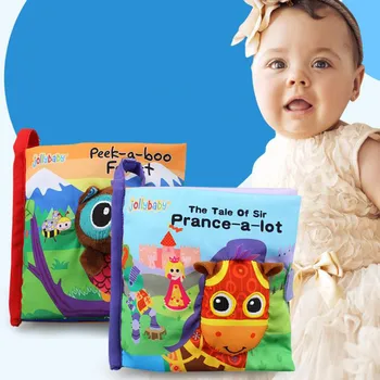 Owl Cloth Book Three-dimensional Cloth Book High Quality Soft Stereoscopic Animal Cloth Book Baby Early Educational Toys
Owl Cloth Book Three-dimensional Cloth Book High Quality Soft Stereoscopic Animal Cloth Book Baby Early Educational Toys