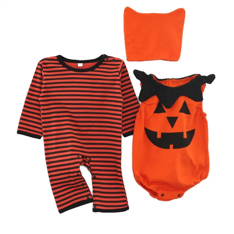 Newborn Baby Clothes Sets Toddler Girls Cartoon Pumpkin Hats+Rompers+Playsuit Baby Boys Girls Outfit
Newborn Baby Clothes Sets Toddler Girls Cartoon Pumpkin Hats+Rompers+Playsuit Baby Boys Girls Outfit