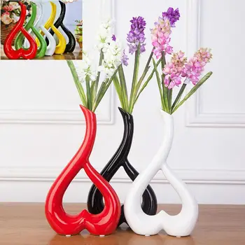 Heart Shape 5 Color Home Flower Vase Elelgant Floral Vase Decor Beautiful Colorful Creative Festival Ornament Wedding table
Heart Shape 5 Color Home Flower Vase Elelgant Floral Vase Decor Beautiful Colorful Creative Festival Ornament Wedding table