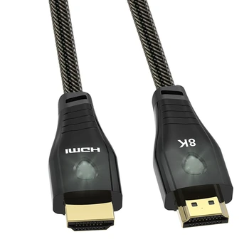 HDMI 2.1 Cable Copper 8K Cable HDMI Converter for PS4 HD TVS Projectors
HDMI 2.1 Cable Copper 8K Cable HDMI Converter for PS4 HD TVS Projectors