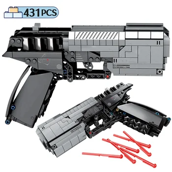 431pcs City WW2 Military Police Pistol Building Blocks For Technic Signal Gun Bullet Assembly Bricks Toys For Children Gift
431pcs City WW2 Military Police Pistol Building Blocks For Technic Signal Gun Bullet Assembly Bricks Toys For Children Gift