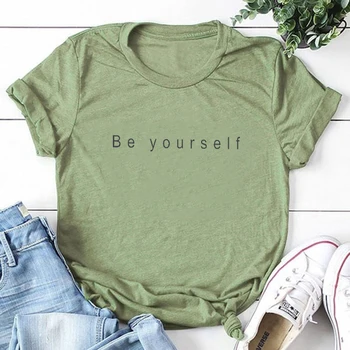 Be Yourself Christian Tshirt Women Inspire Be The Light T-shirt Cotton Jesus Faith Hope Love Shirts Casual O-neck Tops Drop Ship 
Be Yourself Christian Tshirt Women Inspire Be The Light T-shirt Cotton Jesus Faith Hope Love Shirts Casual O-neck Tops Drop Ship