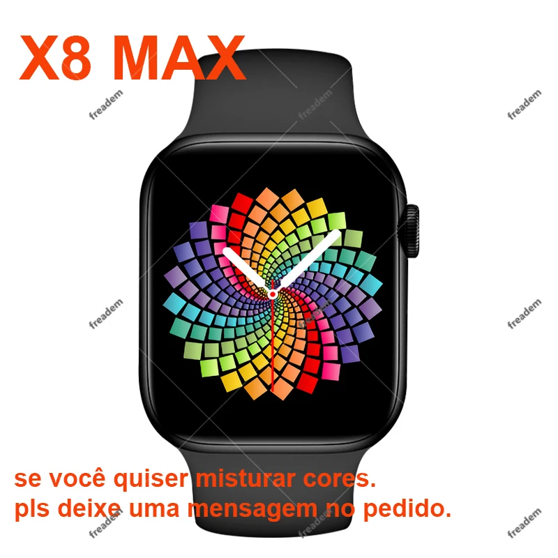 X8 Max Bluetooth Call Smartwatch Fitness Bracelet Heart Rate Monitor Smart Watch Men Sport Women for IOS Pk X7 | Электроника