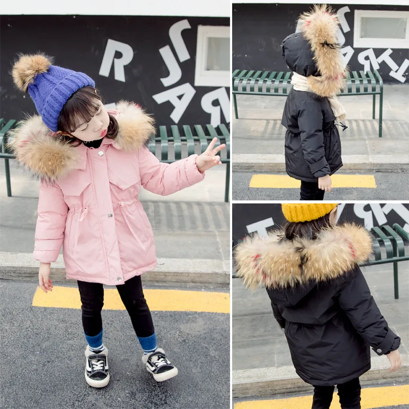 2019 New Style Sweet CHILDREN'S Cotton Clothes Girls Winter Hand Cotton of Cotton-padded Jacket Children Fur Collar Waist Huggin
2019 New Style Sweet CHILDREN'S Cotton Clothes Girls Winter Hand Cotton of Cotton-padded Jacket Children Fur Collar Waist Huggin