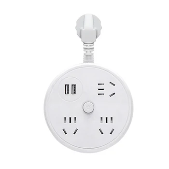 Power Strip Surge Protector With Retractable Cord Smart USB Port Extension Cord Portable for Travel Home Office EM88
Power Strip Surge Protector With Retractable Cord Smart USB Port Extension Cord Portable for Travel Home Office EM88