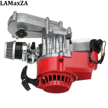 49cc Engine 2-Stroke Pull Start with Transmission For Mini Moto Dirt Bike
49cc Engine 2-Stroke Pull Start with Transmission For Mini Moto Dirt Bike