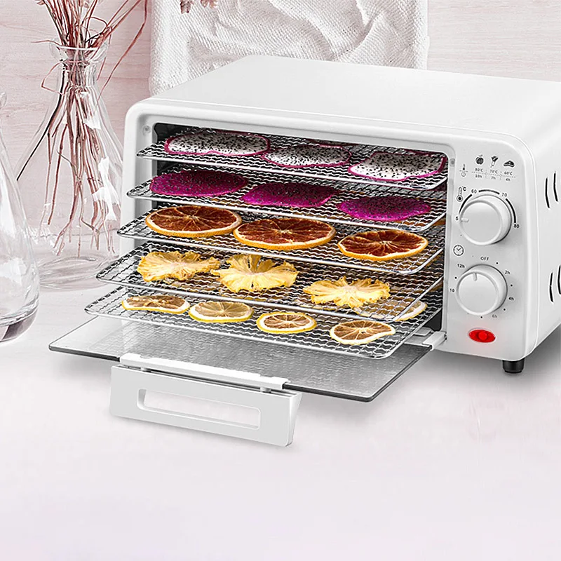 Household Dryer For Fruits Vegetables Dehydrator Mini Fruit Drying Machine Soluble Bean Pet Food Dehydrator CKDK10A-01
Household Dryer For Fruits Vegetables Dehydrator Mini Fruit Drying Machine Soluble Bean Pet Food Dehydrator CKDK10A-01