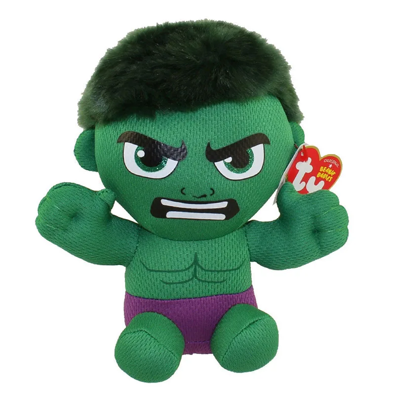 6" TY Beanie Boo Green Hulk Beanie Baby 15cm Plush Stuffed Animal Collectible Toy Christmas Gift
6" TY Beanie Boo Green Hulk Beanie Baby 15cm Plush Stuffed Animal Collectible Toy Christmas Gift
