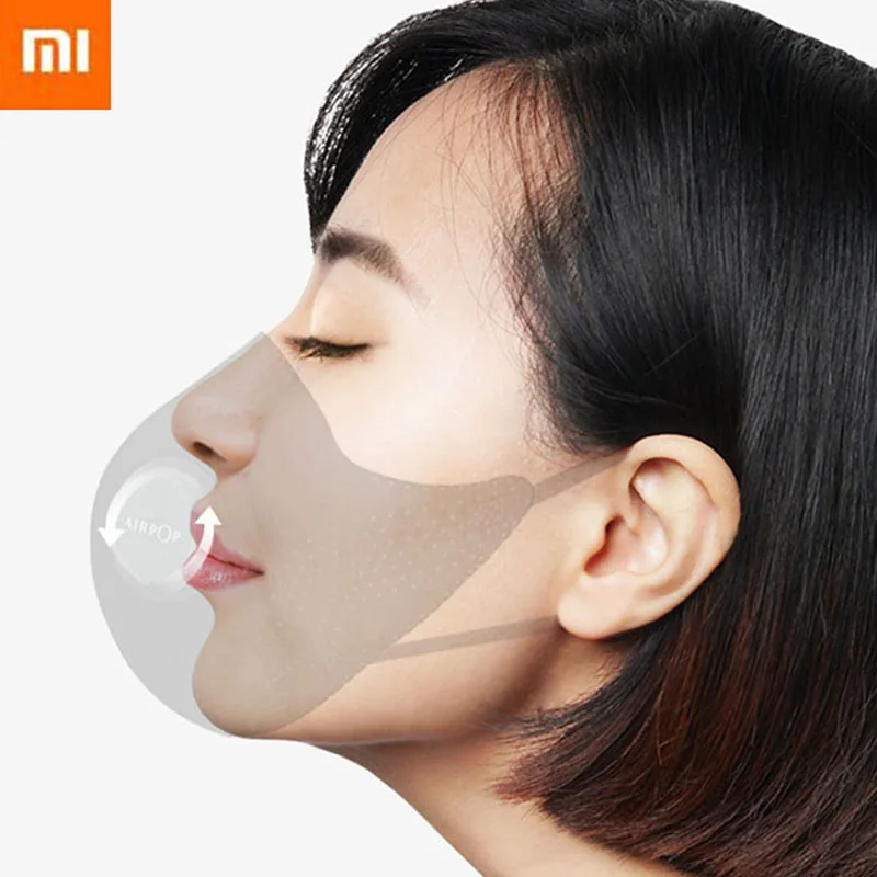 Модный чехол для лица Xiaomi mi Airpop с активированным углем защиты от пыли и