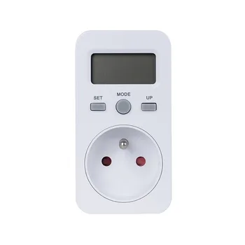 Intelligent Billing Socket Billing Device for Electric Power Monitor with French Small Screen Power Metering Socket
Intelligent Billing Socket Billing Device for Electric Power Monitor with French Small Screen Power Metering Socket