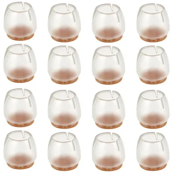 16Pcs/Set Silicone Round Chair Leg Caps Feet Pads Furniture Table Feet Covers Wood Floor Protectors Furniture Non-Slip Protector 
16Pcs/Set Silicone Round Chair Leg Caps Feet Pads Furniture Table Feet Covers Wood Floor Protectors Furniture Non-Slip Protector