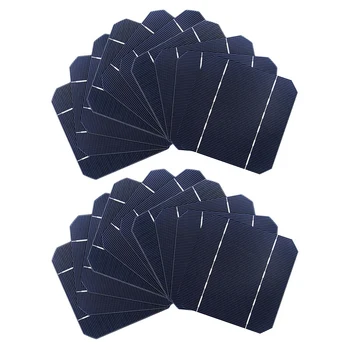 125Mm 2.8W a Grade Monocrystalline Silicon Solar Cells 5x5 for Diy Solar Panels 20Pcs
125Mm 2.8W a Grade Monocrystalline Silicon Solar Cells 5x5 for Diy Solar Panels 20Pcs