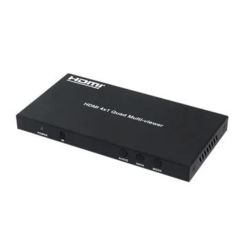 1080p HDMI Multi Viewers Sufficient Enduring Ruggedness 5 Mode 4 in 1 out Screen Splitter 4x1 HDMI Switchers
1080p HDMI Multi Viewers Sufficient Enduring Ruggedness 5 Mode 4 in 1 out Screen Splitter 4x1 HDMI Switchers