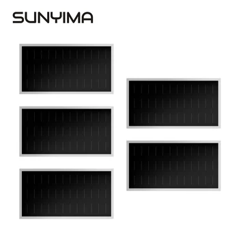 SUNYIMA 5Pcs 6V 6W Monocrystalline Flexible Solarpanel Flexible Solar Panel for Outdoor Hiking Camping Car Boat Battery Charger 
SUNYIMA 5Pcs 6V 6W Monocrystalline Flexible Solarpanel Flexible Solar Panel for Outdoor Hiking Camping Car Boat Battery Charger
