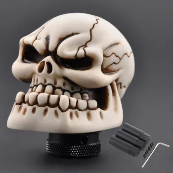 Skull Head Style Car Universal Manual Shift Knob Shifter Gear Shifter Lever Knob Car Styling Truck Transmission Handle Gear
Skull Head Style Car Universal Manual Shift Knob Shifter Gear Shifter Lever Knob Car Styling Truck Transmission Handle Gear