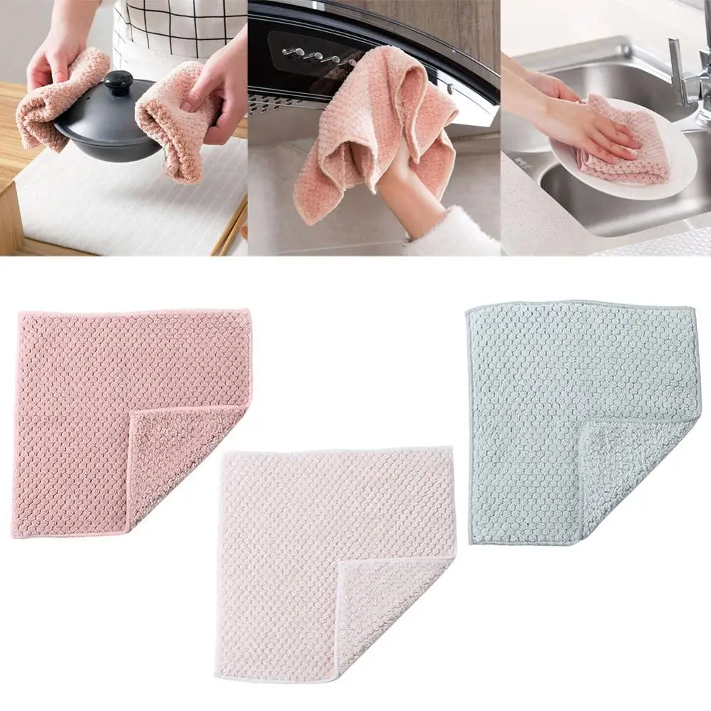 24PCS Pure Color Velvet Fish Rag Non-hair Absorbing Cloth Household Dish Cloth Wipe Tablecloth Hand Towel Clean Sink
24PCS Pure Color Velvet Fish Rag Non-hair Absorbing Cloth Household Dish Cloth Wipe Tablecloth Hand Towel Clean Sink