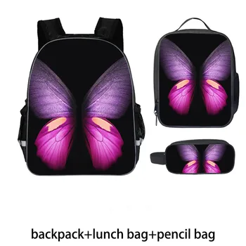 New children's school bag 3D beauty butterfly animal pattern 3 pieces / set of children's backpack girl ladies school bag
New children's school bag 3D beauty butterfly animal pattern 3 pieces / set of children's backpack girl ladies school bag