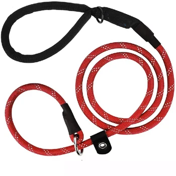 2020 Reflective Heavy Duty Climbing Rope Leash Soft Padded Handle for Medium Large Dog Nylon Rope Training Leash Slip Lead Strap
2020 Reflective Heavy Duty Climbing Rope Leash Soft Padded Handle for Medium Large Dog Nylon Rope Training Leash Slip Lead Strap