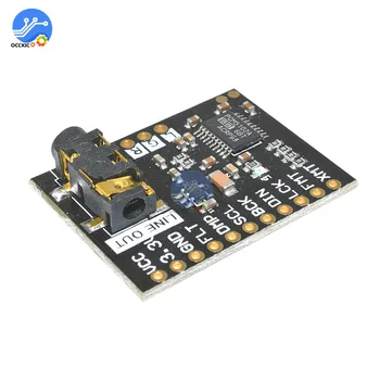 Raspberry Pi pHAT Sound Card I2S interface PCM5102 DAC Module 24-bit Audio Board With Stereo Jack Beyond ES9023 PCM1794
Raspberry Pi pHAT Sound Card I2S interface PCM5102 DAC Module 24-bit Audio Board With Stereo Jack Beyond ES9023 PCM1794