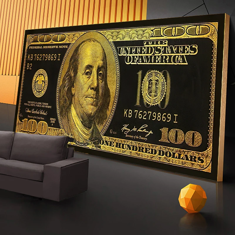 Modular Hd Prints Abstract Pictures Home Decoration 1 Pieces Dollar Gold Painting Canvas Modern Poster Wall Art For Living Room
Modular Hd Prints Abstract Pictures Home Decoration 1 Pieces Dollar Gold Painting Canvas Modern Poster Wall Art For Living Room