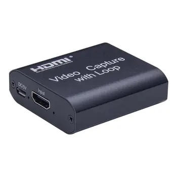 HDMI Video Capture Card Screen Recorder USB2.0 1080P High Definition Game Capture Streamer Device
HDMI Video Capture Card Screen Recorder USB2.0 1080P High Definition Game Capture Streamer Device