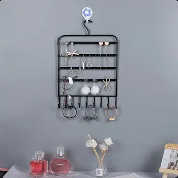 Wall Jewelry Organizer Stand Earring Hanging Holder Desktop Storage Decor Rack 
Wall Jewelry Organizer Stand Earring Hanging Holder Desktop Storage Decor Rack