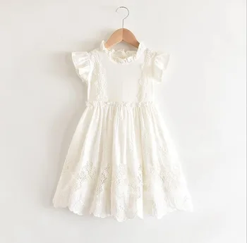 2020 Summer New Children Baby Cotton Lace Hollow Out Dresses , Girls Princess Sweet Clothes 6 Pieces/lot Wholesale 
2020 Summer New Children Baby Cotton Lace Hollow Out Dresses , Girls Princess Sweet Clothes 6 Pieces/lot Wholesale