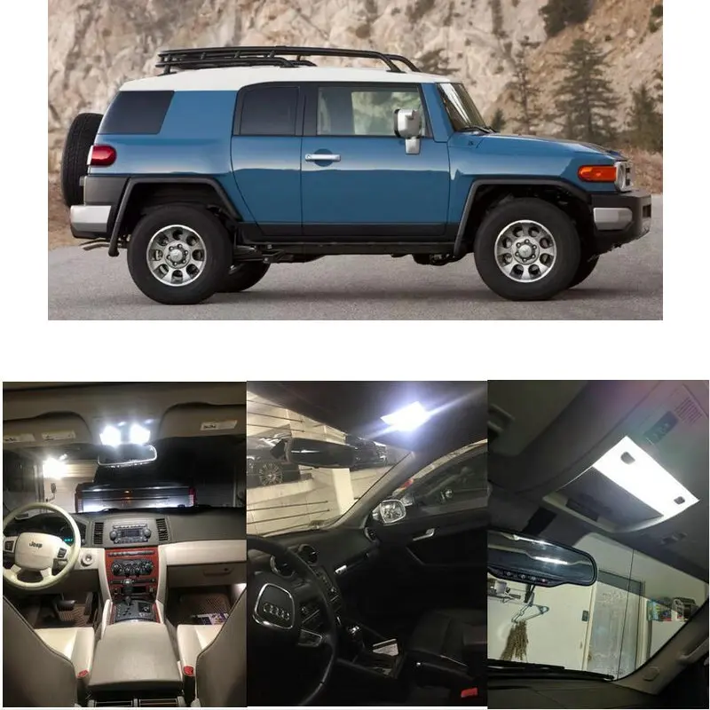 Interior Led lights For 2012 Toyota Corolla FJ Cruiser Matrix Prius C Tacoma 12 volt interior led | Автомобили и мотоциклы