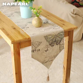 NAPEARL 30X180cm British Foreign Foot Of The Bed Mediterranean Flag Butterfly Design Pattern Soft Linen Table Runner For Decor
NAPEARL 30X180cm British Foreign Foot Of The Bed Mediterranean Flag Butterfly Design Pattern Soft Linen Table Runner For Decor